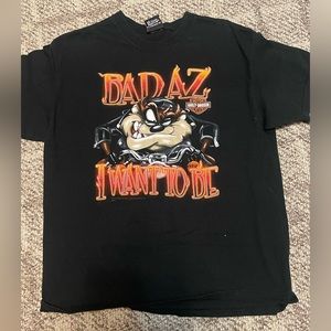 Harley Davidson Tasmanian Devil tshirt